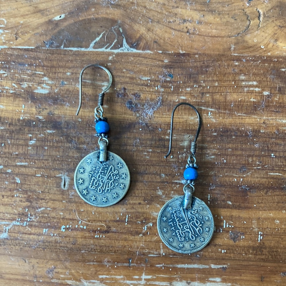 Vintage pendant earrings